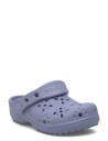 Crocs Classic Floral Cut Out Clog T   Purple   25/26
