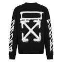 Off White Herre Gensere & Hettegensere Svart M,
