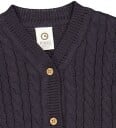 Müsli Cardigan   Kabel   Mystery Blue   Müsli   1 år 80   Cardigan   Blå