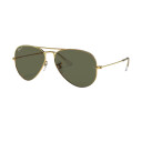 Ray-Ban Aviator Classic Polarized Sunglasses RB3025-001/58-P