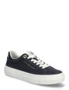 Tommy Hilfiger Th Foxing Platform Washed Canvas   Navy   39