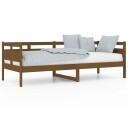vidaXL Dagseng honningbrun heltre furu 80x200 cm
