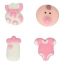 Funcakes Spiselig Kakepynt Babyjente Pk/12 