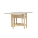 Venture Design Edward spisebord Whitewash 30 110 x 80 cm Hvit