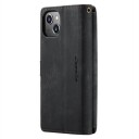 Caseme C30 Multifunksjonell iPhone 14 Plus Lommebok-deksel Svart