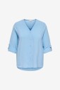 Only Carmakoma   Bluse carJana Mette   Blå