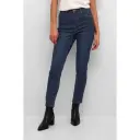 Kaffe Dame Jeans Blå L