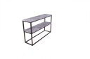 Venture Design Rise sidebord Svart 110 x 30 cm Svart