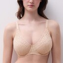 Chantelle BH EasyFeel Norah Underwired Bra Beige nylon B 75 Dame