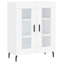  Skjenk hvit 69,5x34x90 cm konstruert tre