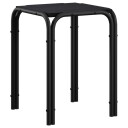 vidaXL Sidetabell Svart eik 41 x 40 x 50 cm Konstruert tre