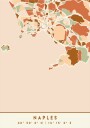 Black Maps Earth Tones 58 Poster Plakat / 100x150cm