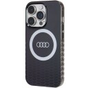 Deksel Audi Iml Big Logo Magsafe Deksel Iphone 14 Pro 6.1" Svart/Svart Hardcase Au-Imlmip14p-Q5/D2-Bk