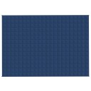 Vidaxl Vektdyne blå 155x220 cm 7 kg stoff