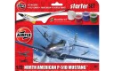 Airfix Startsett 1/72 North American P-51D Mustang