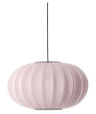 Made By Hand - Knit-Wit 57 Oval Pendel Light Pink