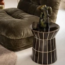 By Boo TileTastic 2 sidebord  brown 38x38x45 cm