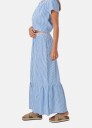 Seaside Marina Seersucker Long Skirt W