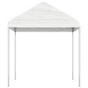 vidaXL Paviljong med tak hvit 20,07x2,28x2,69 m polyetylen