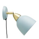 Superliving Urban vegglampe kort matt blå