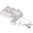 Star Trading LED värmeljus 6 pack Flamme Charge 061 04