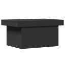  Salongbord svart 100x55x40 cm konstruert tre 840871