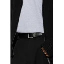 Balenciaga, Herre, Accessories, Svart, 115 CM,