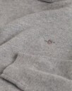 Gant Ekstra fin lammeull-turtleneck-genser GREY MELANGE S