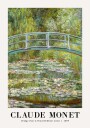 Bridge Over a Pond 1899 Plakat by Claude Monet Plakat / 21x30cm