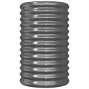 vidaXL Plantekasse pulverlakkert stål 40x40x68 cm antrasitt