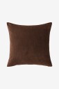 Ellos Home   Putetrekk Celina i fløyel 50x50 cm   Brun