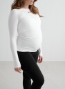 aim´n Soft Basic Maternity Long Sleeve - White - XS