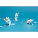 Seletti Mouse Lamp #3 Lop Lie Down Bordlampe