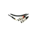 Klotz KY8 Minilink Pro Y cable Minijack 2 X Xlr f 1,8m