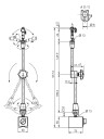 Mitutoyo Magnetstativ 11360 400 mm