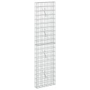 vidaXL Gabion med 5 mm Tråd og 5x10 cm Maske 50x10x200 cm
