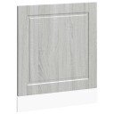  Oppvaskmaskin panel Porto grå sonoma 60x1,5x67cm konstruert tre 8721158424891