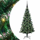  Kunstig Forhåndsopplyst Juletre grønn 120 cm PVC og metall