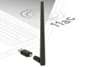 Delock Usb 3.0 Dual Band Wlan Ac/A/B/G/N Stick - Nettverksadapter - Usb 3.0 - Wi-Fi 5 - Svart