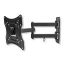 Nedis Full Motion Veggfeste for TV 23"-55" 30 kg - Sort