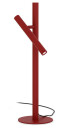 Pen bordlampe Rød