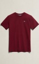 Gant Kids Shield Ss T Shirt   Burgundy   122