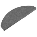 vidaXL Selvklebende trappematter 10 stk grå 65x26 cm