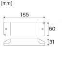 Hide a Lite LED dimtrafo SLD FDIM Drivenhet 24V 75W Belysning