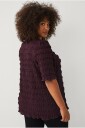 Ellos Plus collection   Topp med blondedetaljer   Brun