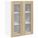 Hengende skap Riga Sonoma eik 60 x 31 x 80 cm Konstruert tre