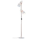Paulmann - Haldar Gulvlampe White/Copper
