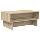  Kaffebord Sonoma eik 80 x 46 x 35 cm Konstruert tre