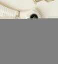 Lil" Atelier Body I/e - Rib - Nbngavo - Turtledove/Giraffe - Lil Atelier - 1 år (80) - Langermet Body Beige Brun Hvit