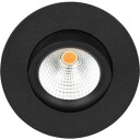 Hilux D3 Tilt360   Fullspektret Innfelt Led Spot   Ra97   3000K   Svart